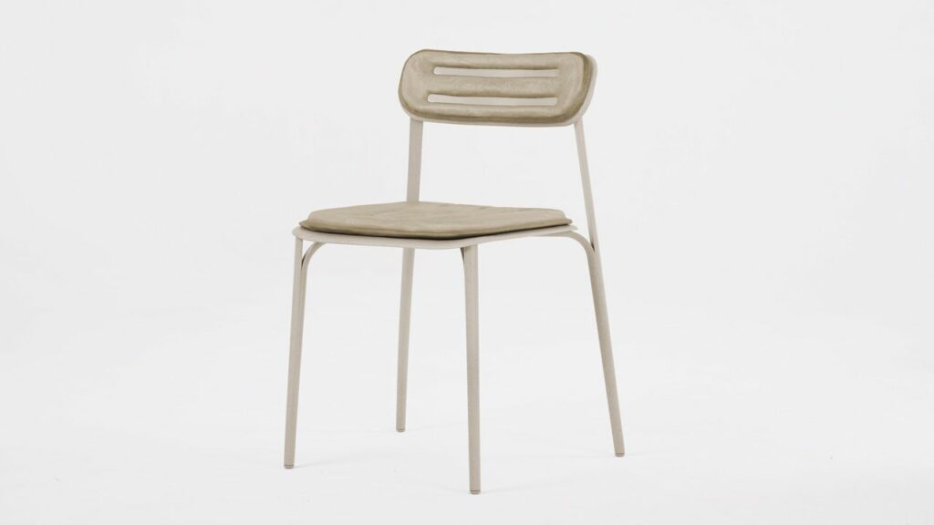 PEEL chair is made of hemp