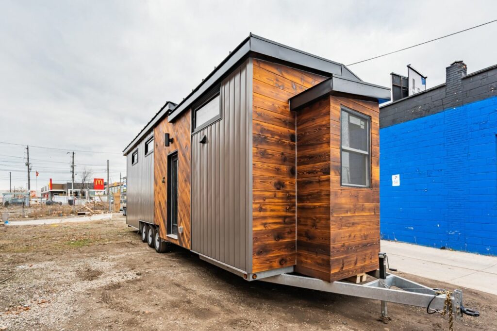 Pine Needle Tiny House by Acorn Tiny Homes