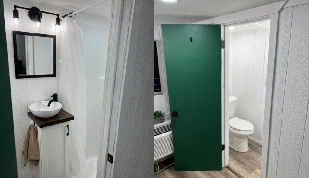 The Georgia Tiny House bathroom