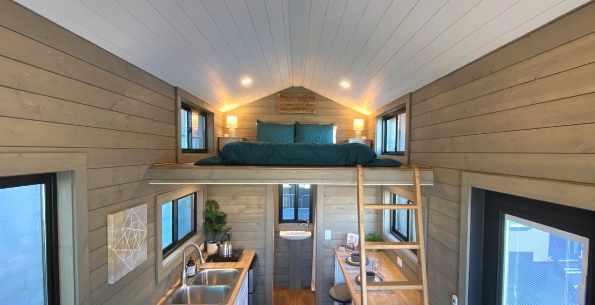 Inside the 200 sq ft Limited Tiny House, a Cozy Couple's Retreat