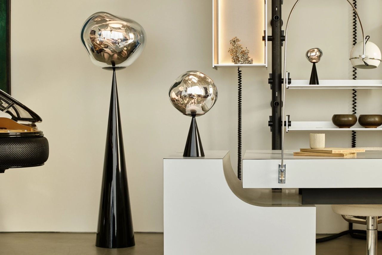 Tom Dixon Exhibits Ornate PUFF Pendant Lights at Salone 2023