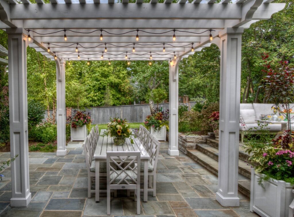 Traditional Outdoor Pergola