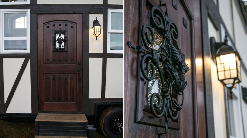 Tudor-Era-Inspired-Front-Door-of-Tudor-House