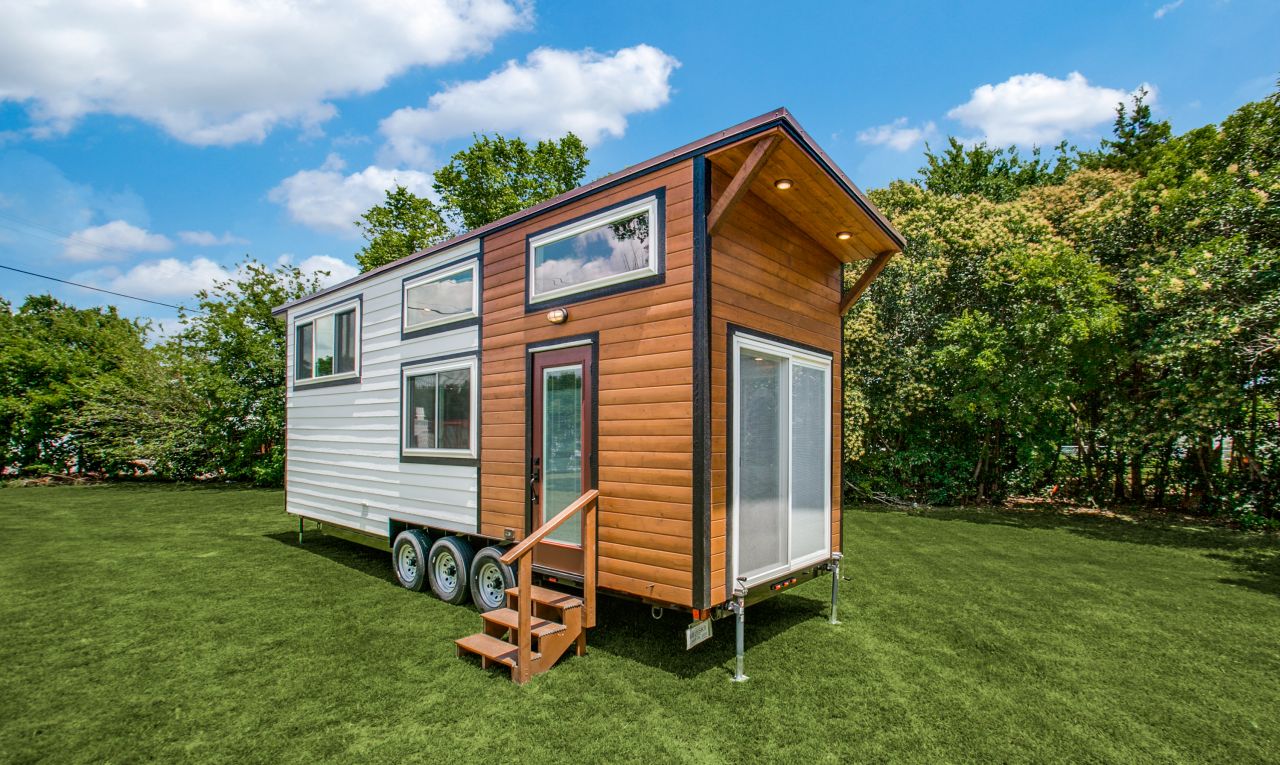 Abigail Tiny House Features Stand-Up Loft Bedroom and Bathtub
