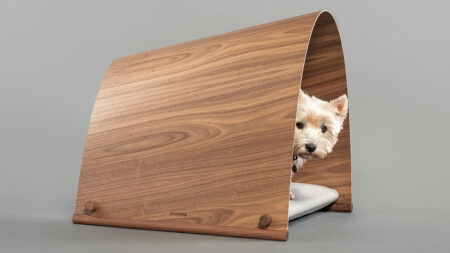 Foster + Partners Presents ‘Barc’- A Flat Pack Dog Kennel With Arched Roof Barc dog kennel by Foster + Partners