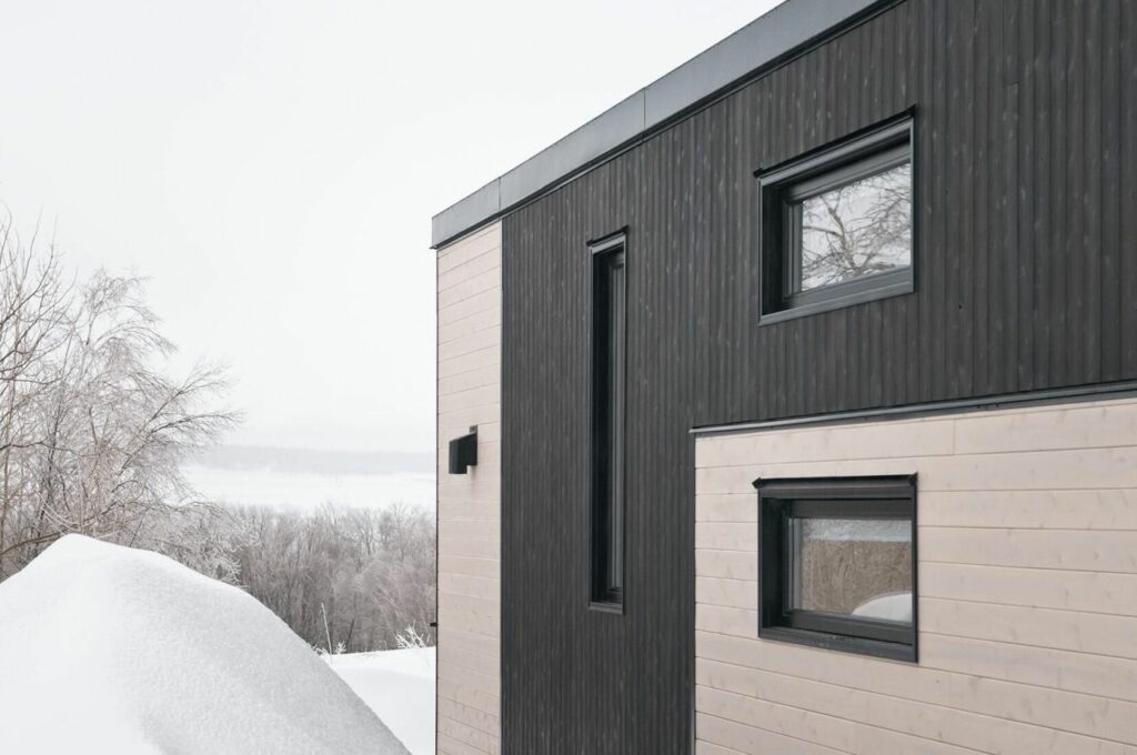 Charme Tiny House has Three Bedrooms to Sleep a Family of Six