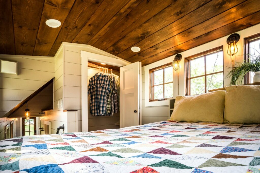 Denali-Tiny-House-Gooseneck Bedroom