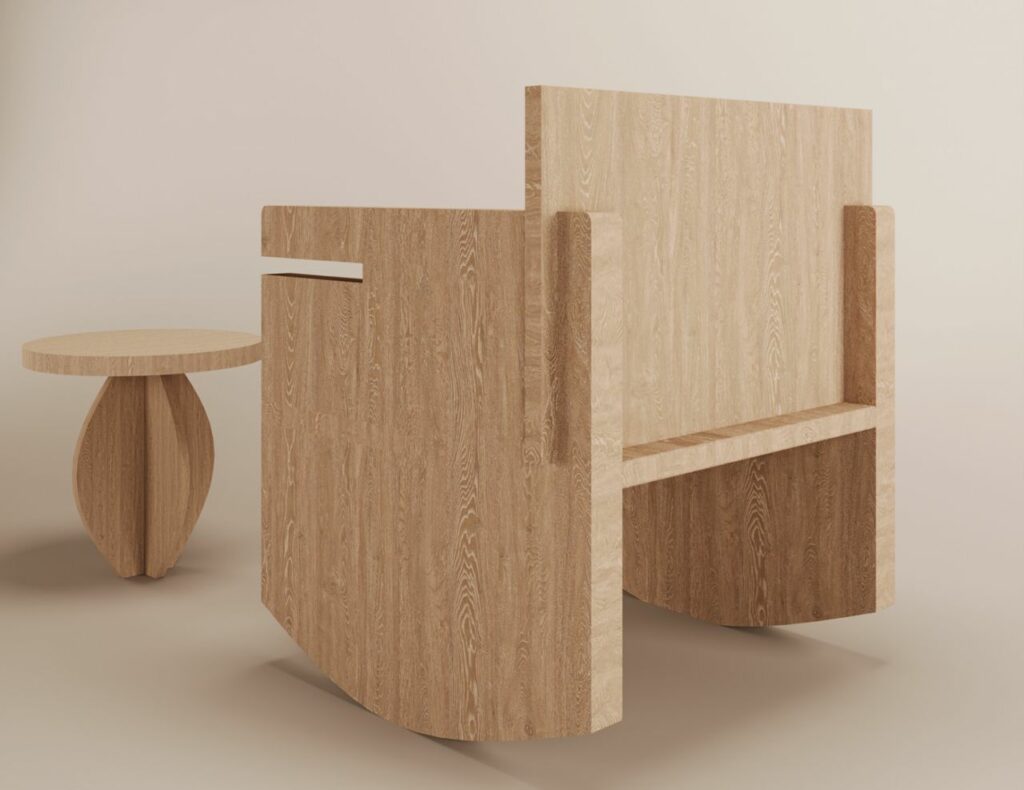 This Wooden Chair Assembles & Disassembles Without any Tools