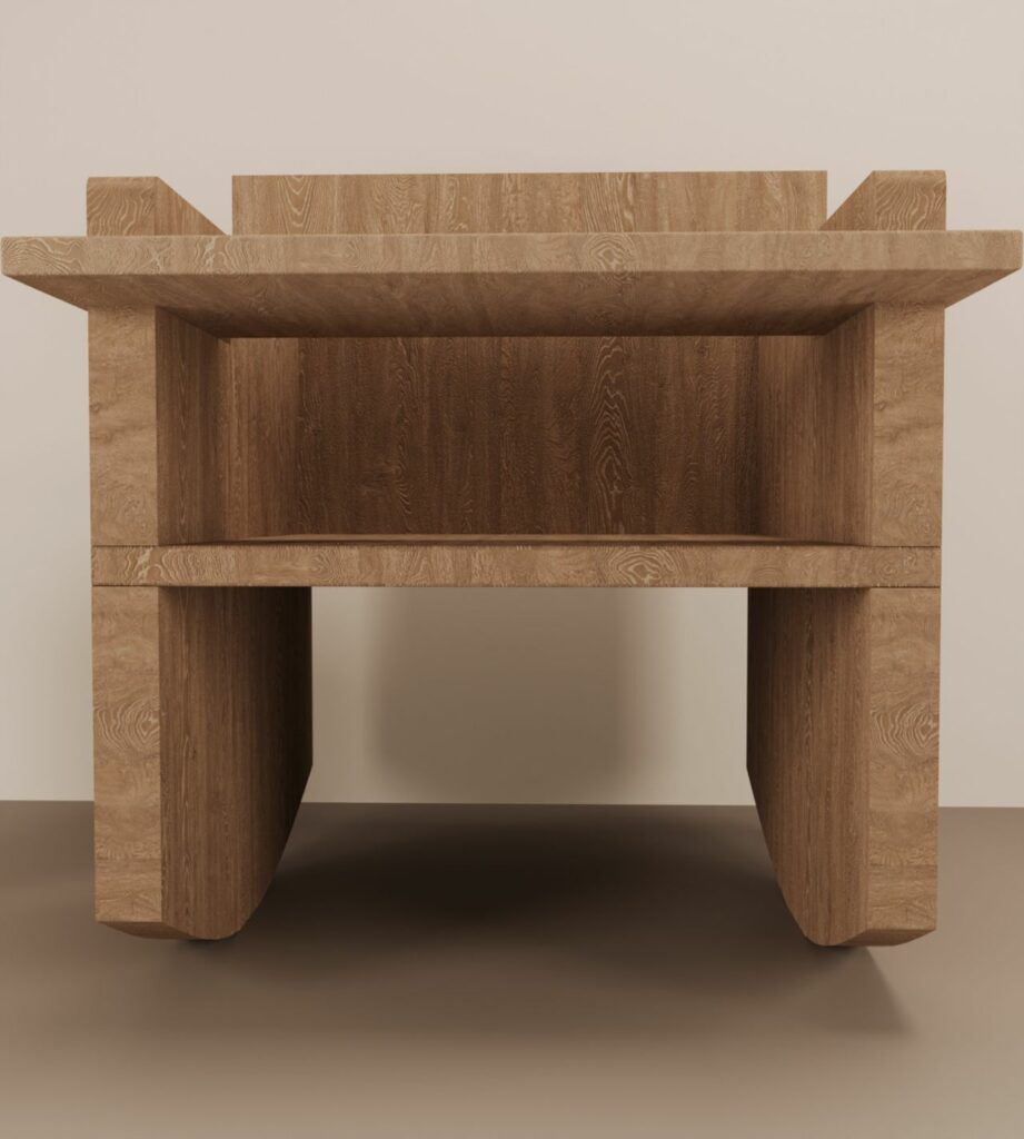 This Wooden Chair Assembles & Disassembles Without any Tools