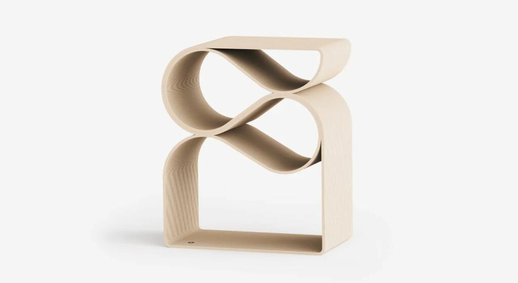 Drop side table by Deniz Aktay is available for purchase