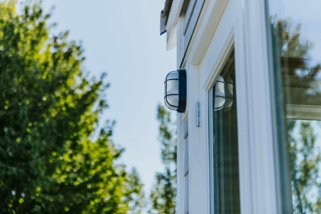 French Doors of NAPA tiny home