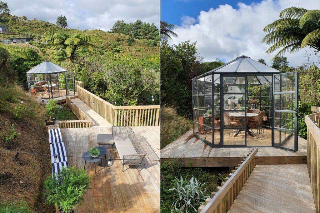 Glasshouse dining room