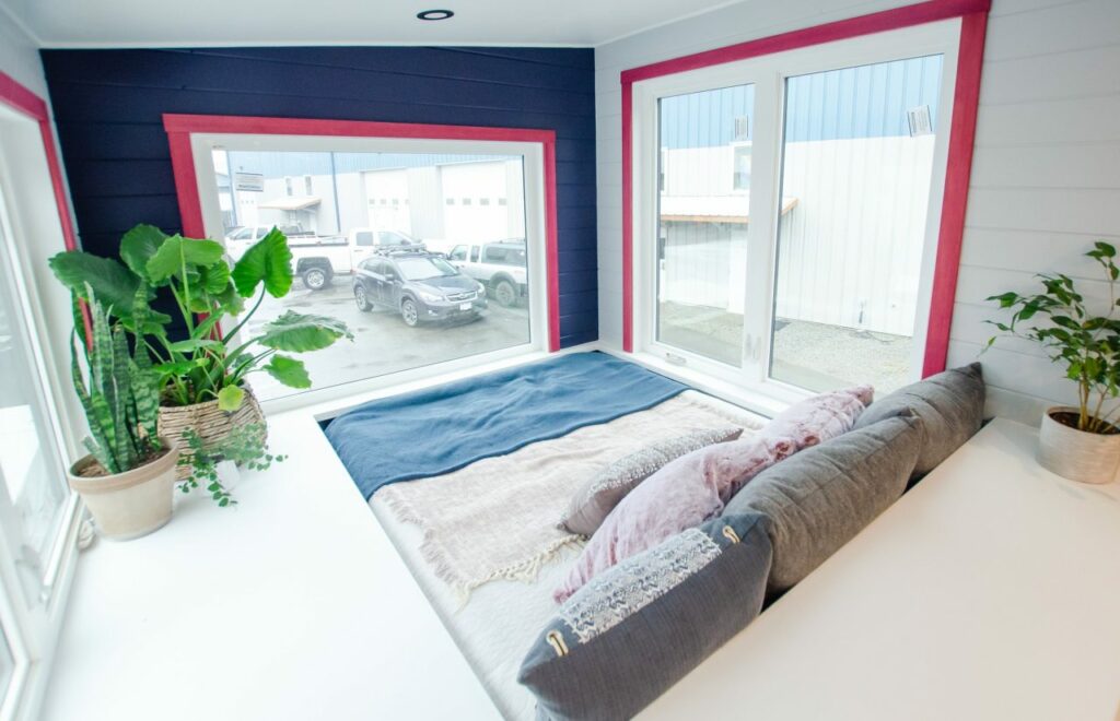 Living Area-turned-bedroom of Calliope Tiny House-1