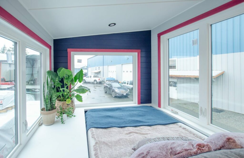 Living Area-turned-bedroom of Calliope Tiny House