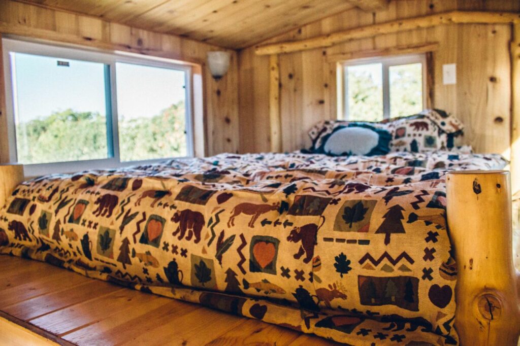 Bedroom of Mt. Everest Tiny House