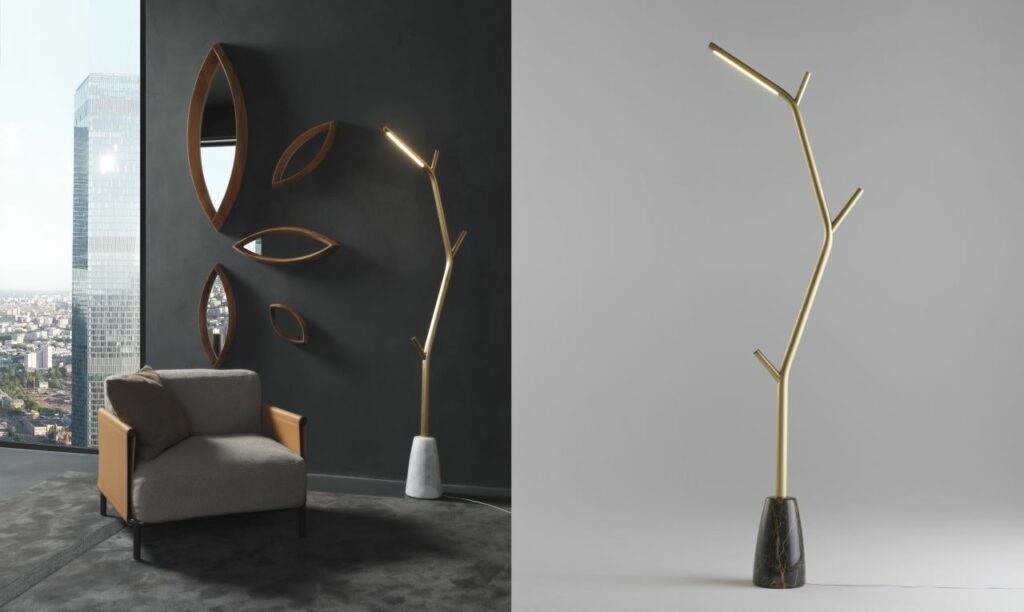 Nature-Inspired Aira Lamp by Marcantonio Communicates with People Emotionally