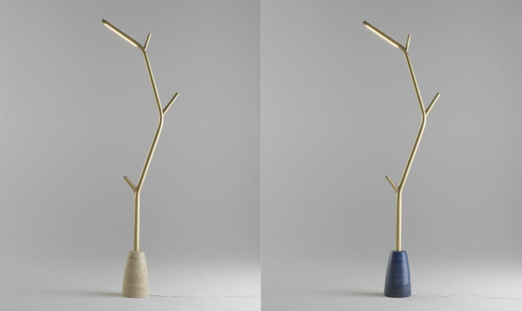 Nature-Inspired Aira Lamp by Marcantonio Communicates with People Emotionally