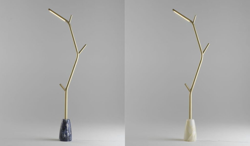 Nature-Inspired Aira Lamp by Marcantonio Communicates with People Emotionally