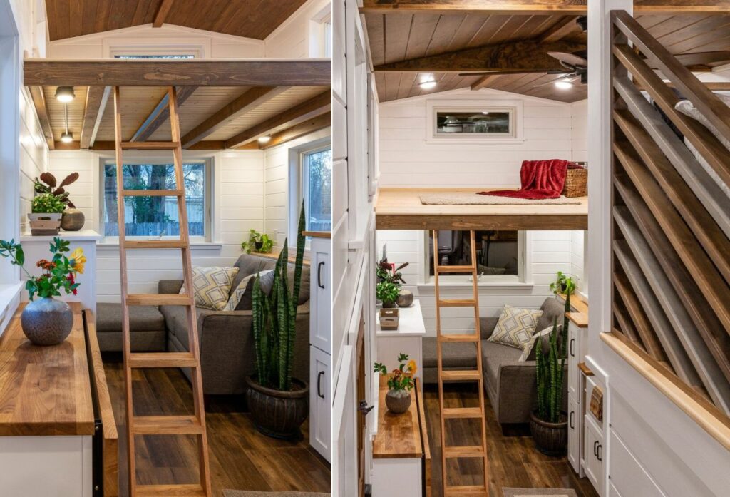 Nicole’s 32 x 8 Tiny Home by MitchCraft Tiny Homes