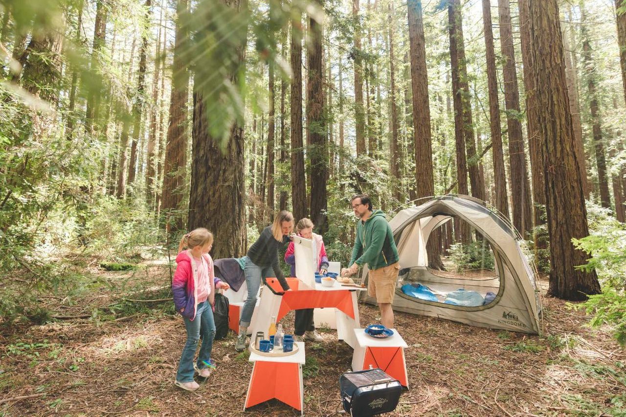 Oru Camp is OrigamiInspired Outdoor Furniture