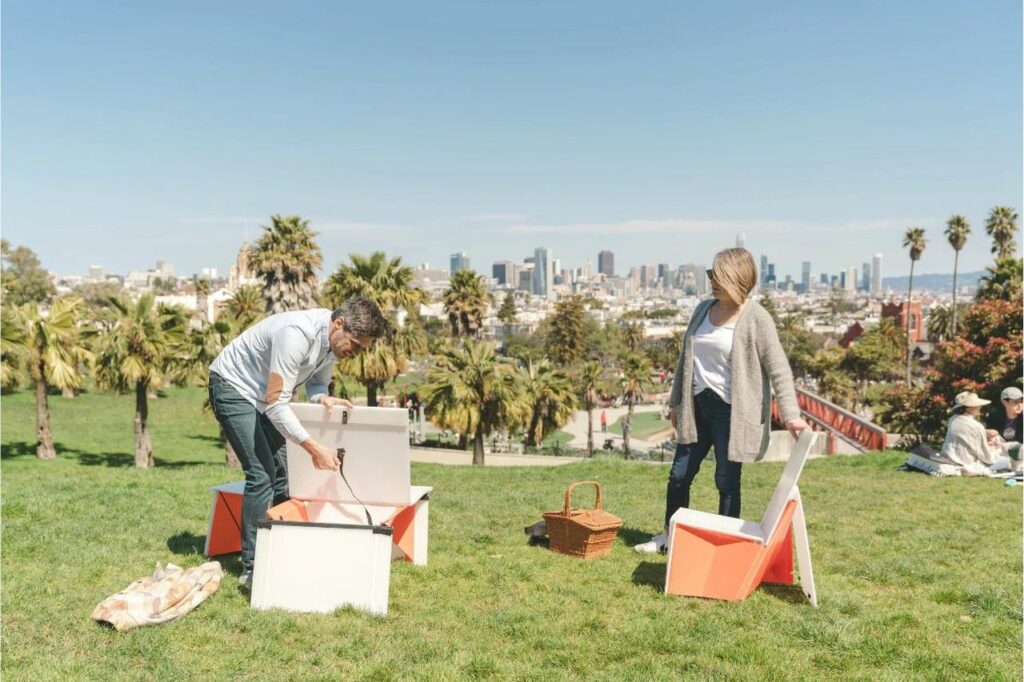 Oru Camp is Origami-Inspired Outdoor Furniture