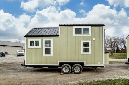 Rocky Tiny House Boosts Space and Comfort With a Clean Design