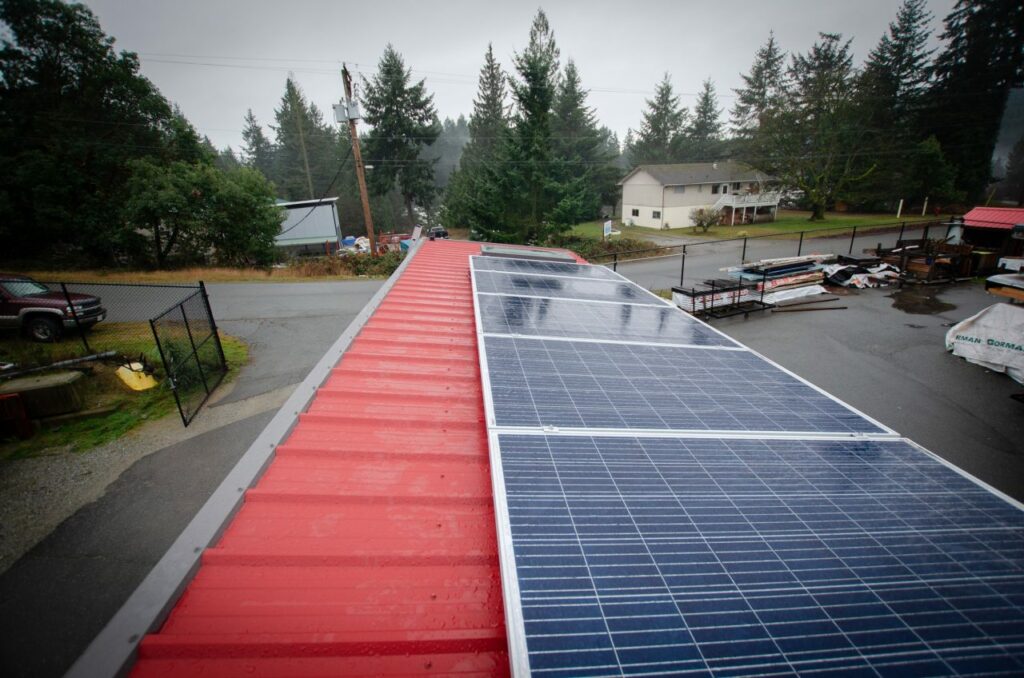 Solar-equipped Calliope Tiny house