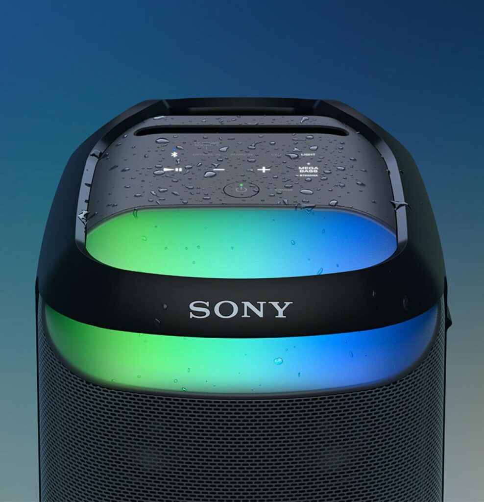 Sony Srs Xv800 Portable Speaker Connects To Tv For Enhanced Audio