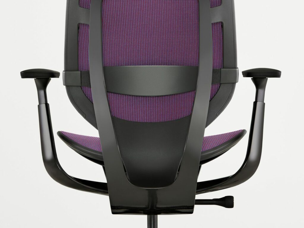 Steelcase Karman Ergonomic Mesh Office Chair Responds to Body Movements