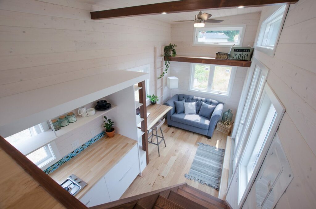 Stellar-Jay-Tiny-Home-with twin lofts