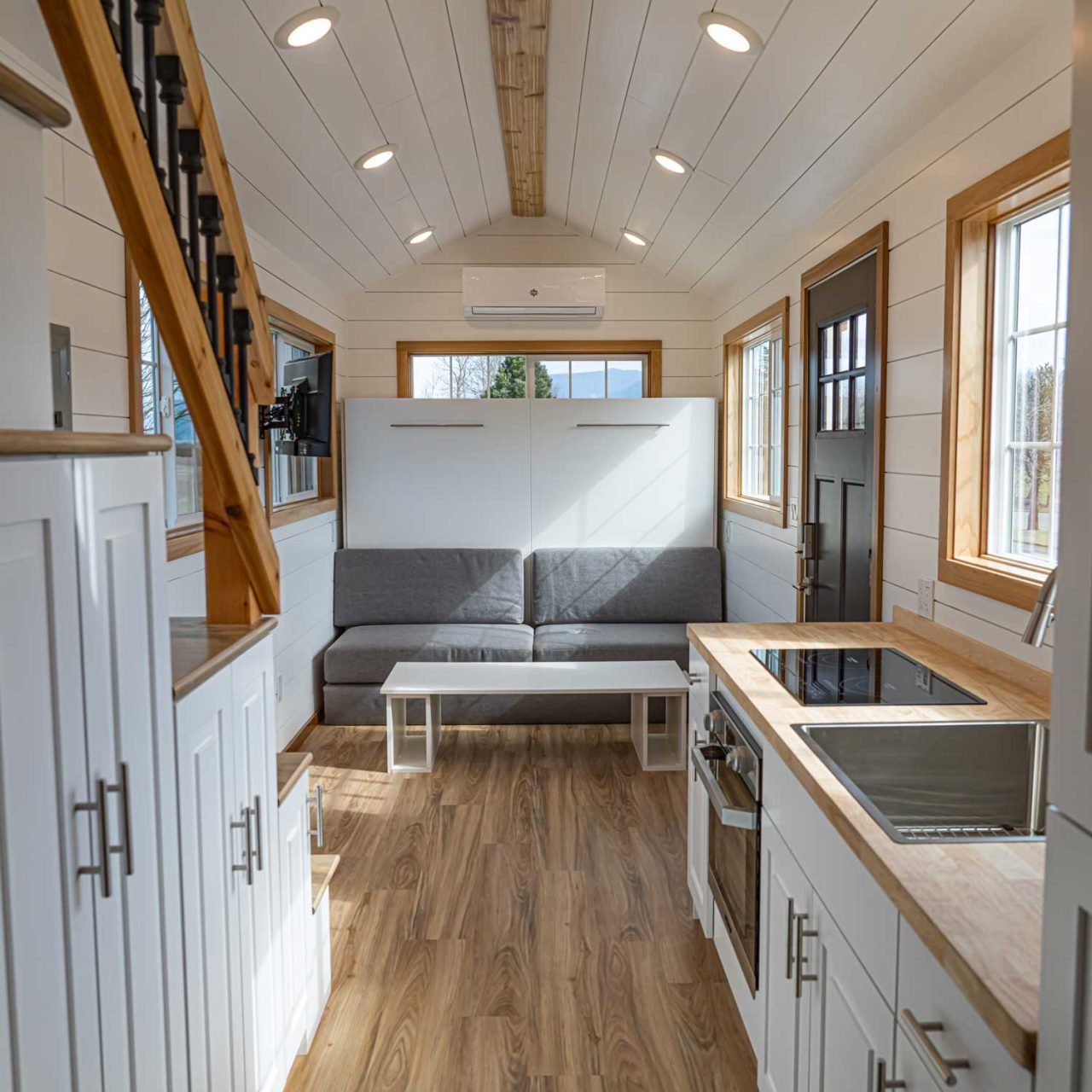 The Heritage Tiny House is Sui Generis With Split Loft Design