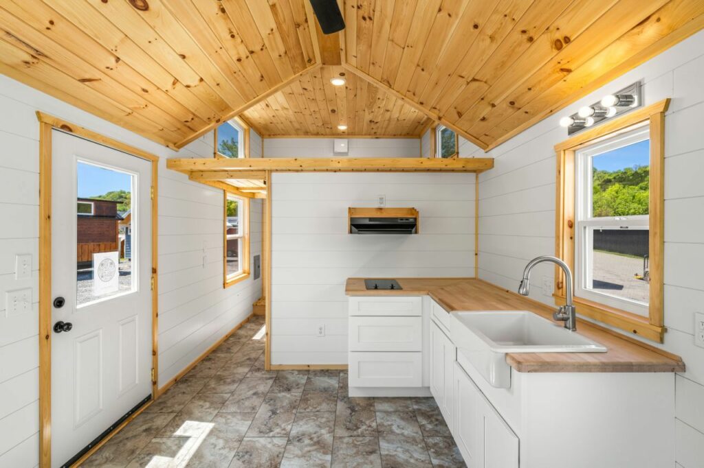 The Lexington tiny house on wheels