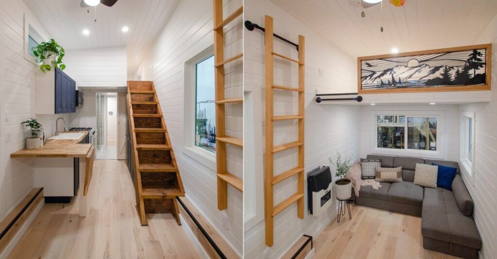 The Salish Sea tiny house by Rewild Homes