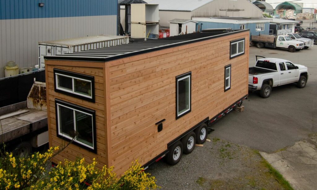 The Salish Sea tiny house by Rewild Homes