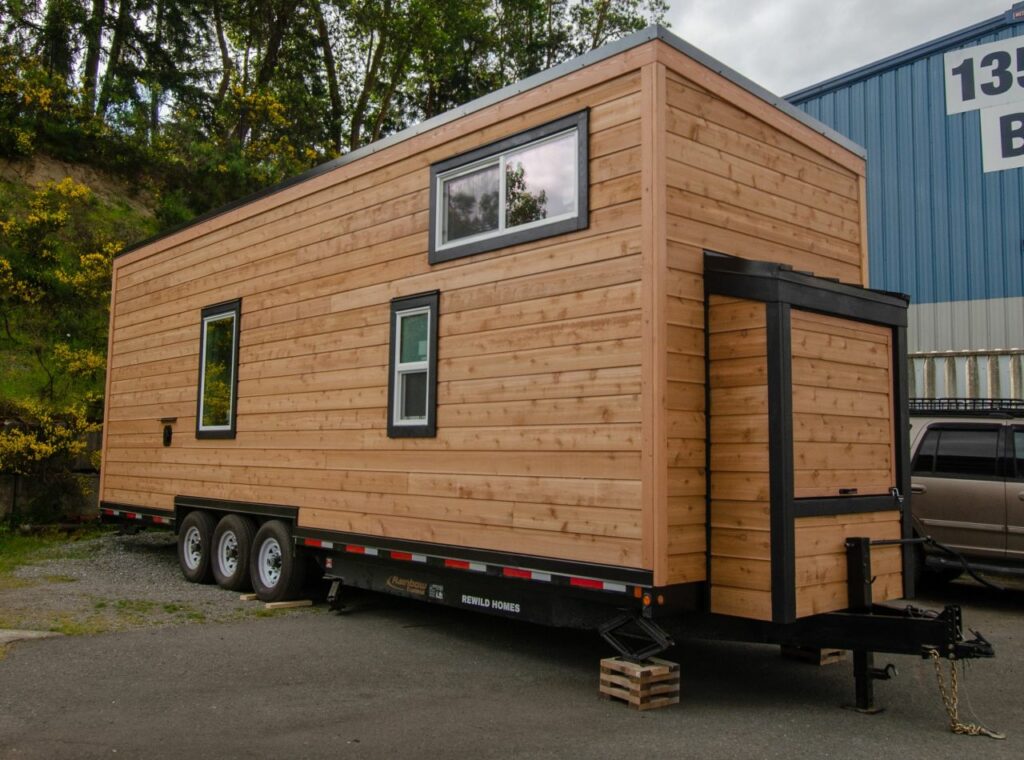 The Salish Sea tiny house by Rewild Homes