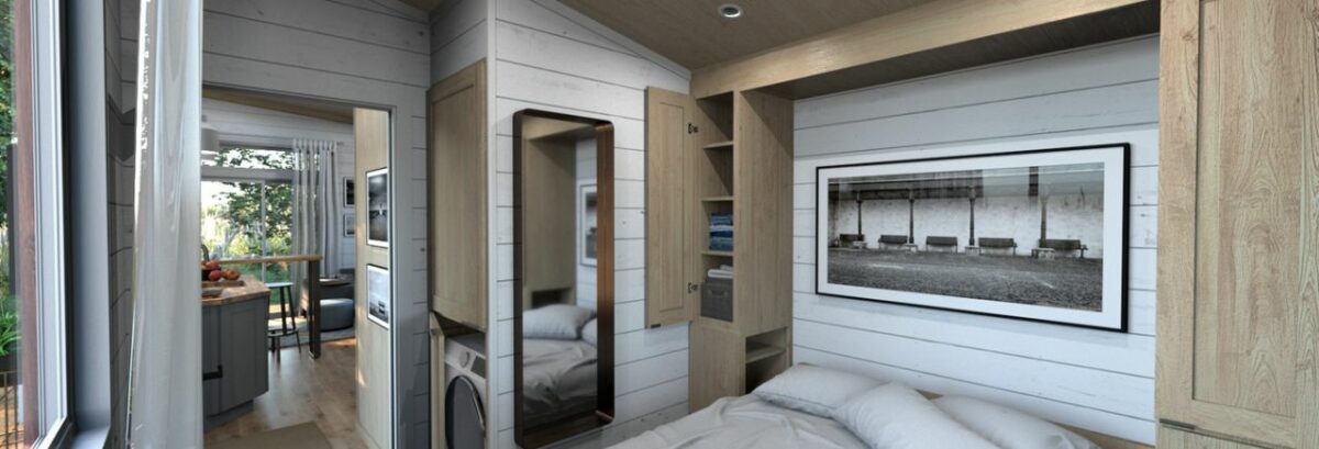 Vesta Tiny House Removes Loft In Spacious, Fully-Stocked Design