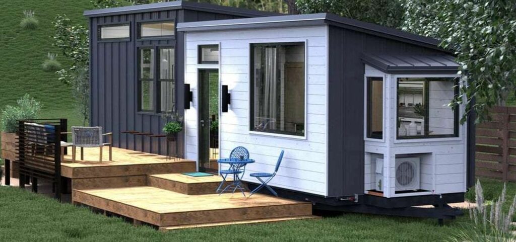 Vesta tiny house on wheels