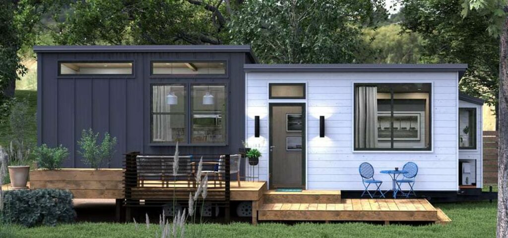 Vesta tiny house on wheels