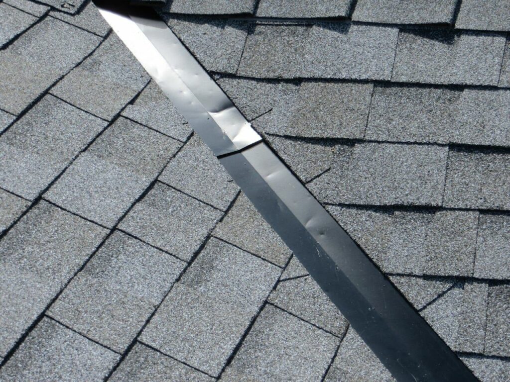 cracked roof flashing