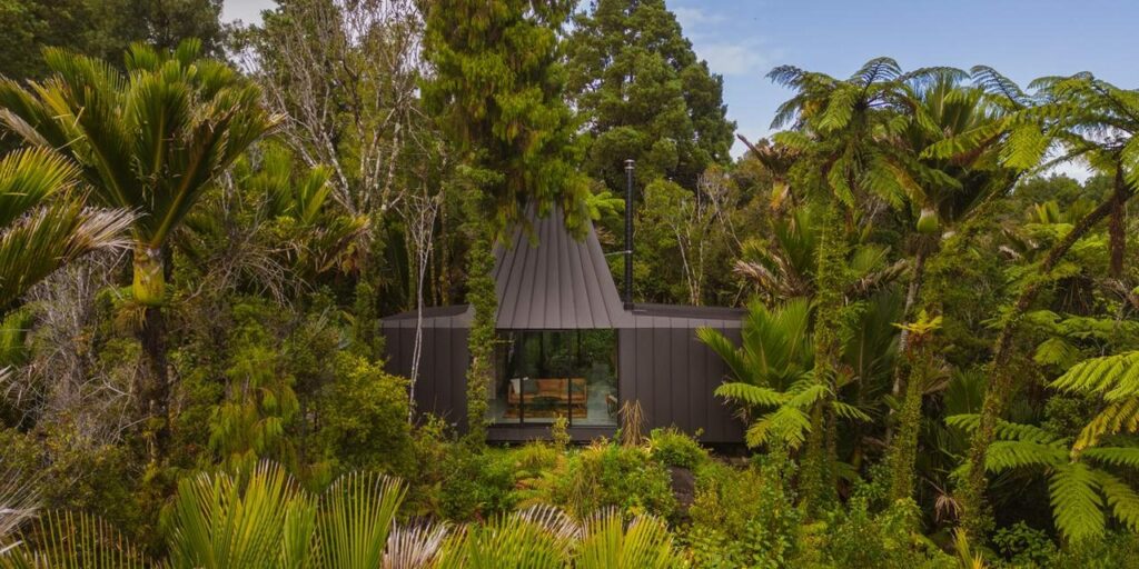 BIV-Punakaiki-Cabin-Bird Eye View