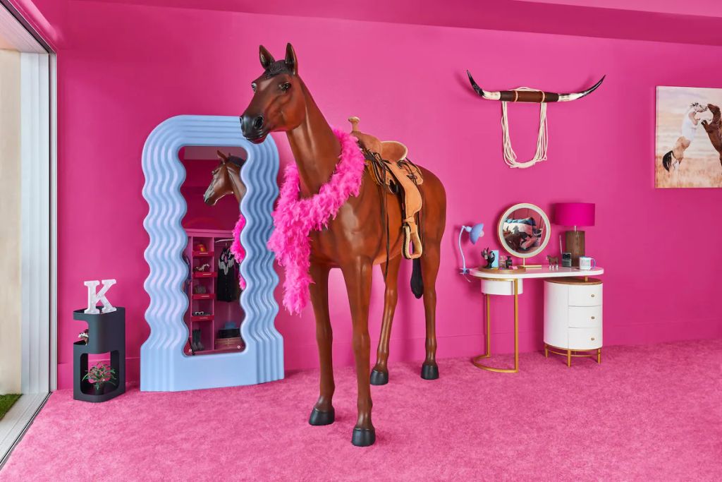 Barbie Mansion on Airbnb