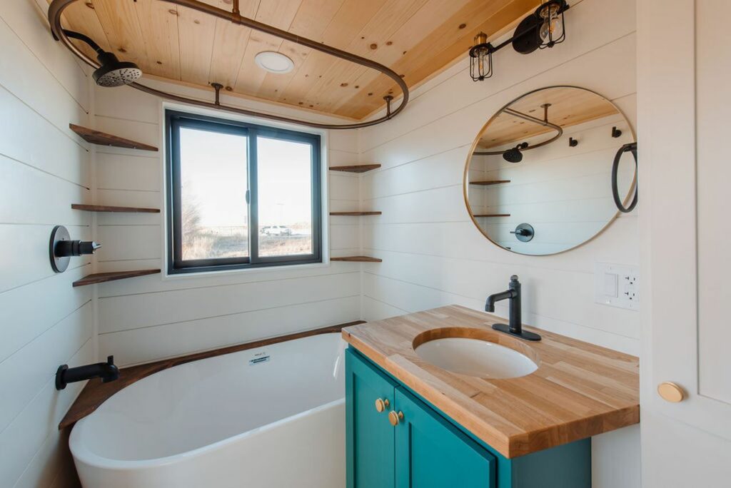 Chelsea tiny house by MitchCraft Tiny Homes