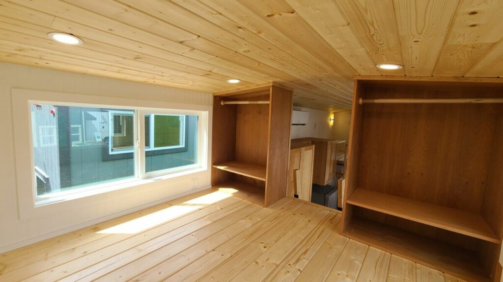 Loft of Chinook Peak Tiny House