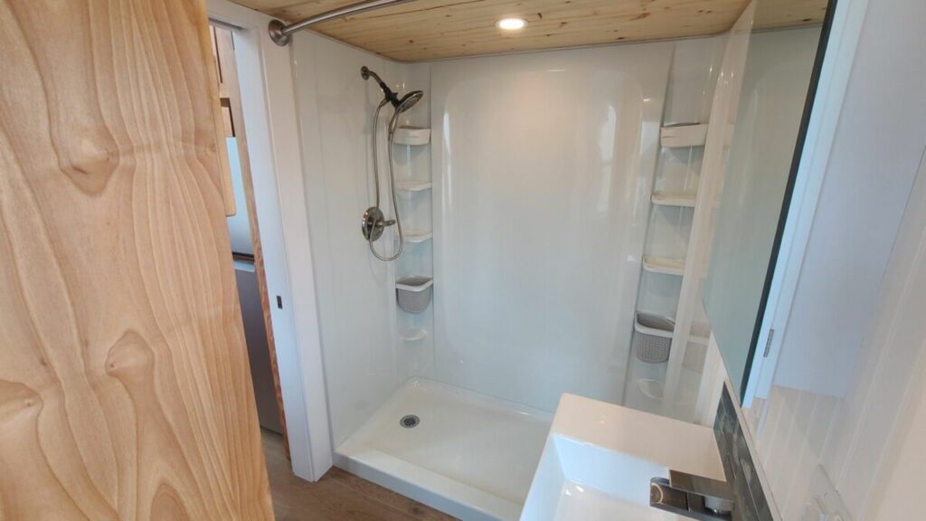 Bathroom of Chinook Peak Tiny House