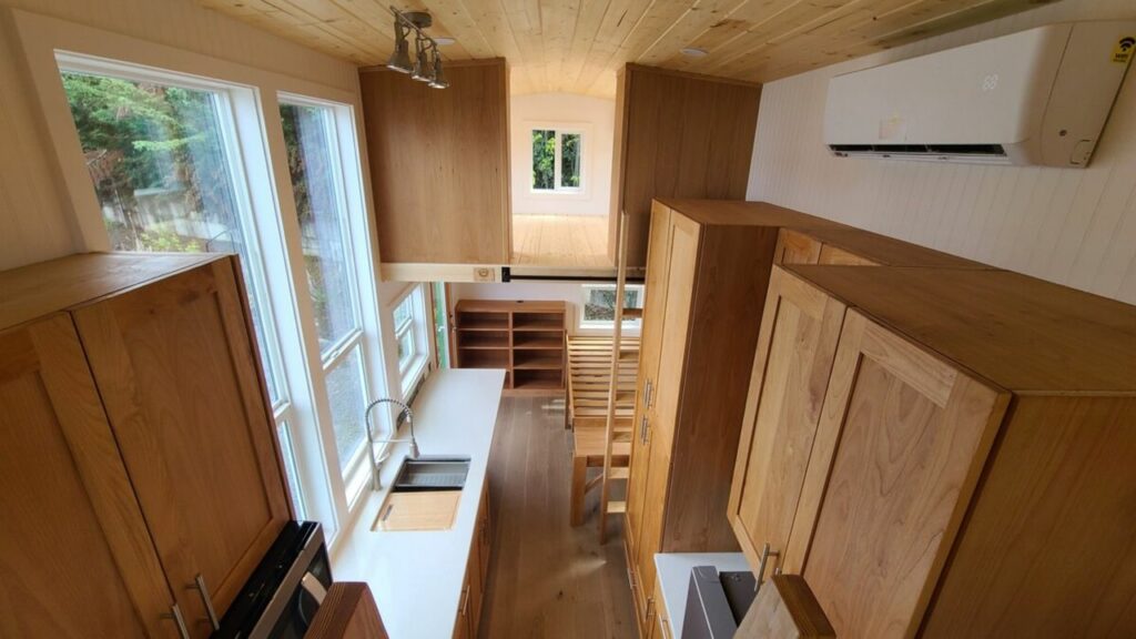 Interior of Chinook Peak Tiny House