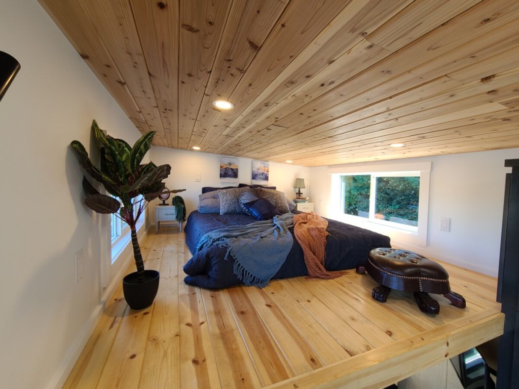 Denali Tiny House bedroom by Tiny Mountain Houses