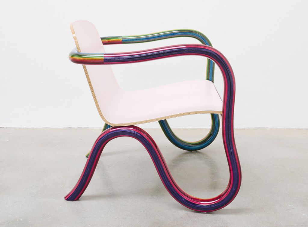 GLITS Rainbow Lounge Chair by Made by Choice