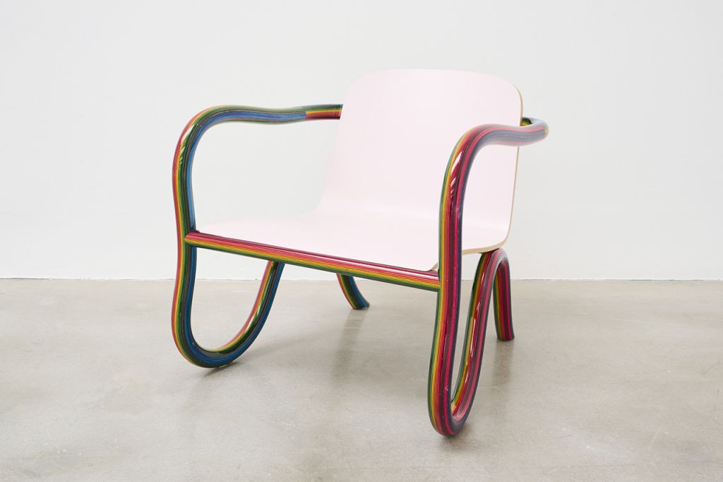 GLITS Rainbow Lounge Chair by Made by Choice