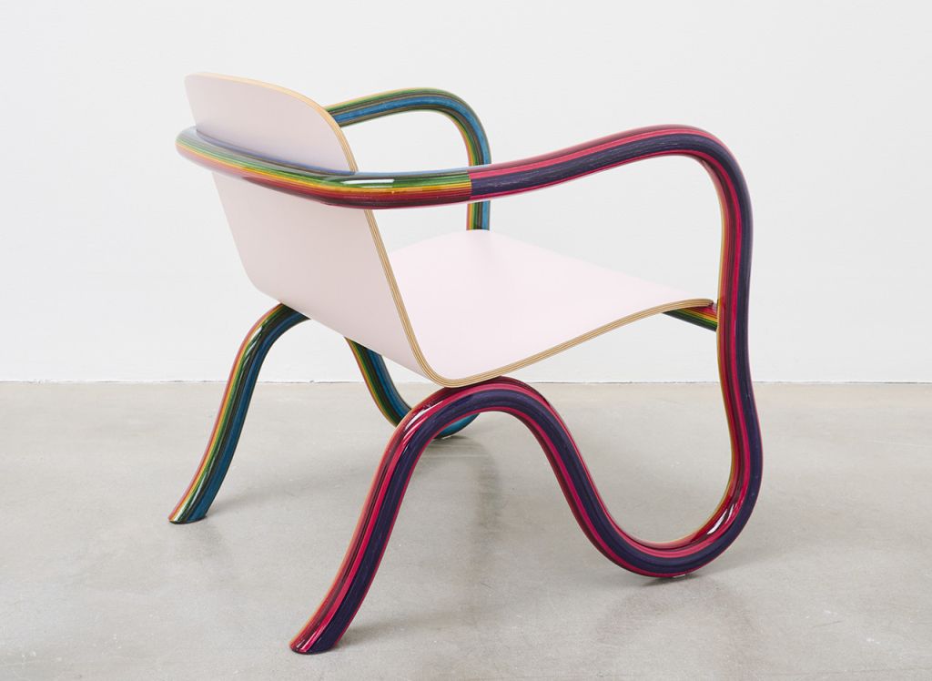 GLITS Rainbow Lounge Chair by Made by Choice