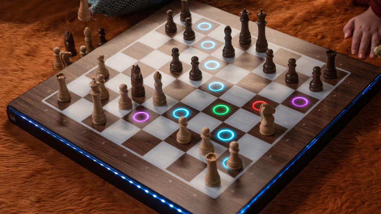 This smart AI chessboard has a customized chess bot